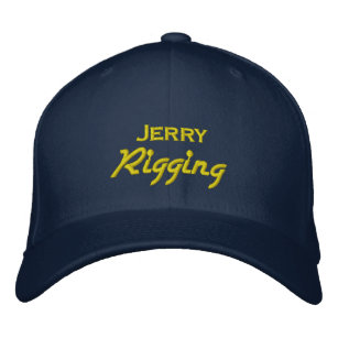 Funny Jerry Rigging Embroidered Hat