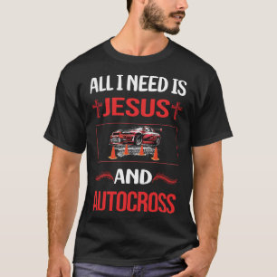 Funny Jesus Autocross T-Shirt