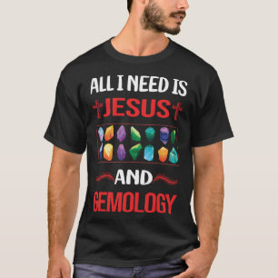 Funny Jesus Gemmology Gemmologist T-Shirt