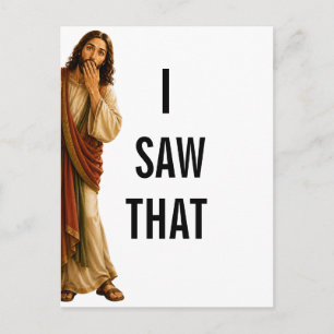 Funny Jesus I Saw That Holiday Postcard