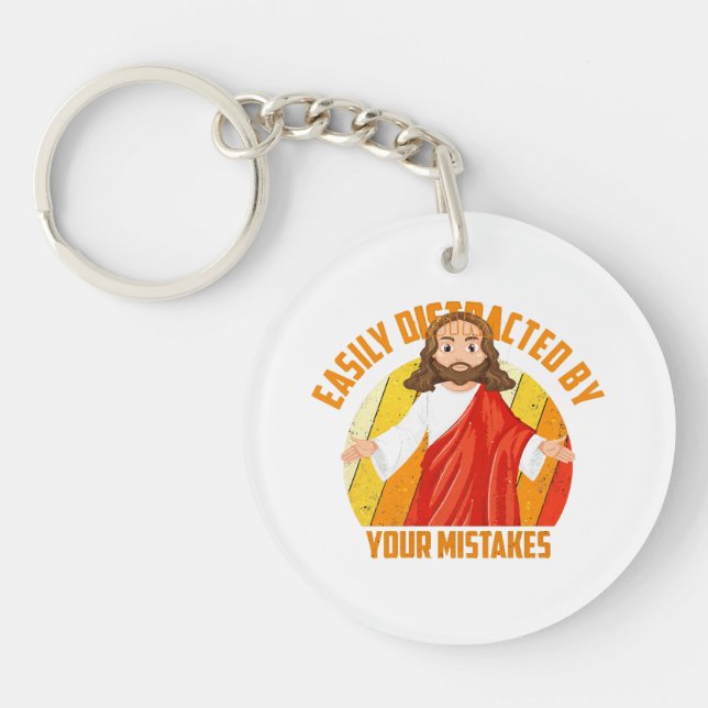 Funny Jesus Keychain (Front)
