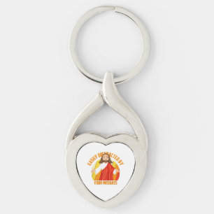 Funny Jesus Keychain