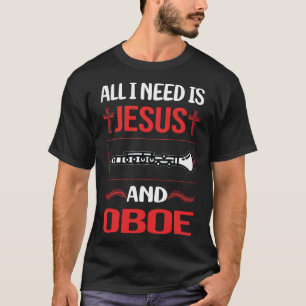 Funny Jesus Oboe T-Shirt