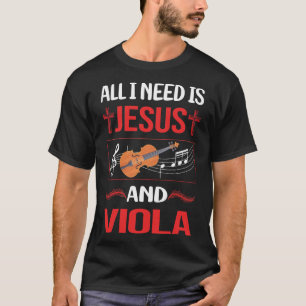 Funny Jesus Viola Violist T-Shirt
