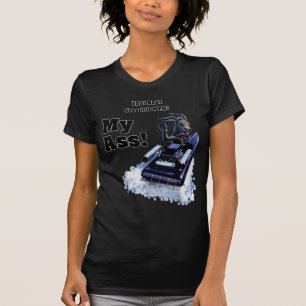 Funny Jet or Power Boat 100-MPH Racing Meme T-Shirt