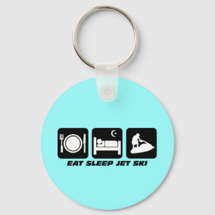 Funny jet ski keychain