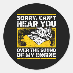 Funny Jet Skiing I Personal Watercraft Rider I Jet Classic Round Sticker