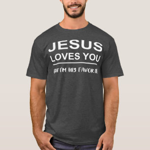 Funny Jeu Love You But Im Hi Favourite T-Shirt