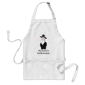 Funny Jewish rabbi - cool cartoon Standard Apron