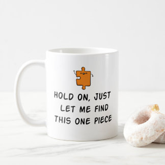 Funny Jigsaw Puzzle Mug - Puzzle Lover Gift Idea -