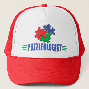 Funny Jigsaw Puzzle Trucker Hat