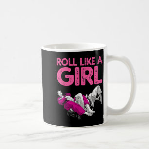 Funny Jiu Jitsu Art For Women Girls Kids Brazilian Coffee Mug