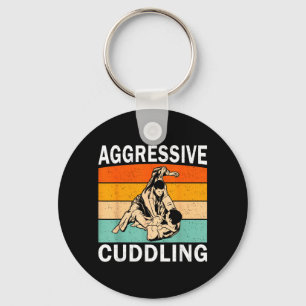 Funny Jiu Jitsu Design Men Women Kids Brazilian Keychain