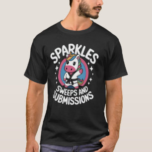 Funny Jiu Jitsu Unicorn BJJ Grappling T-Shirt