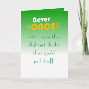 funny job promotion congratulations card
