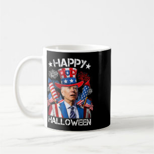 Funny Joe Biden 4th Of July Shirt Happy Halloween  Coffee Mug