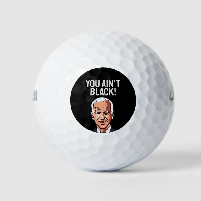  FUNNY JOE BIDEN FOR DAD GOLF BALLS (Front)