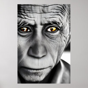 Funny Joe Biden , Monkey Planet , Ape Face Poster