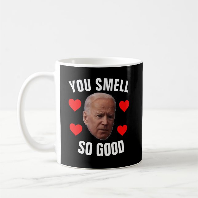 FUNNY JOE BIDEN MUGS DE CAFÉ (Gauche)