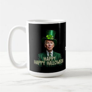 Funny Joe Biden St. Patrick’s Day Confused  Coffee Mug