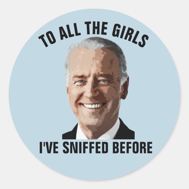 FUNNY JOE BIDEN STICKERS DECALS (Front)