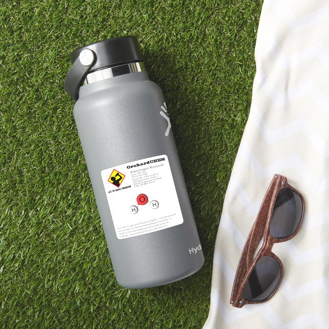 Funny Joke Dihydrogen Monoxide (H2O) Chemistry (HydroFlask Insitu)