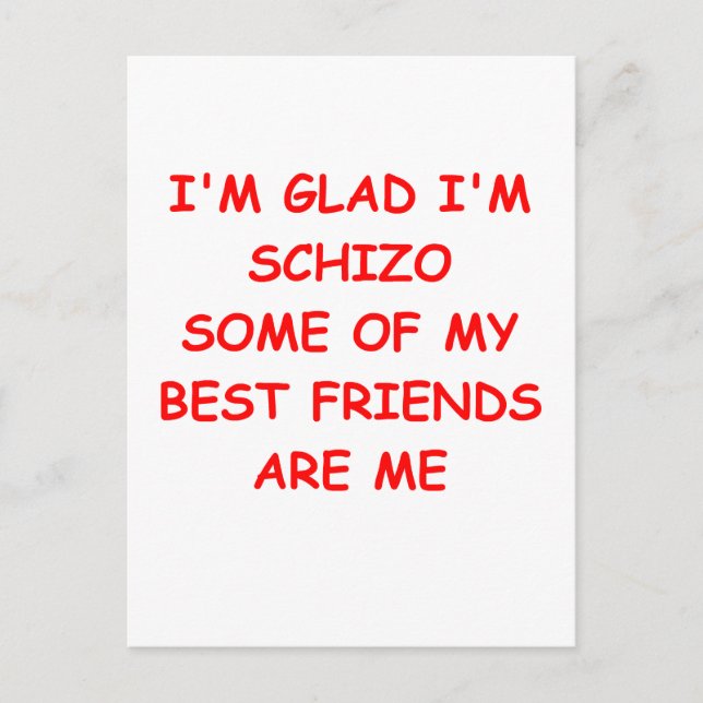 funny joke for you postcard (Front)