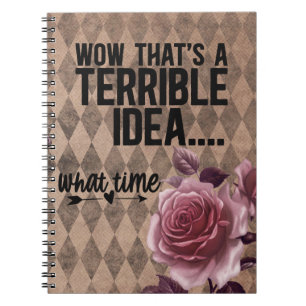 Funny Journal for Brilliantly Bad Ideas