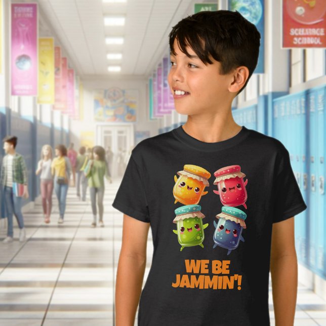 Funny Joyful Jumping Jars of Jubilant Jam T-Shirt (Creator Uploaded)