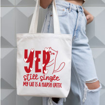 Funny Judging Cat Still Single Anti-Valentine