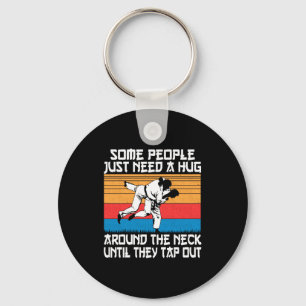 Funny Judo Jiu Jitsu Martial Arts Humor  Keychain