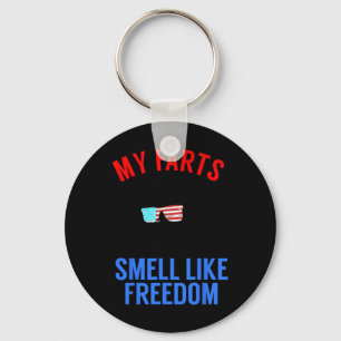 Funny July 4th Party - Funny Abe Lincoln Tee  Keychain