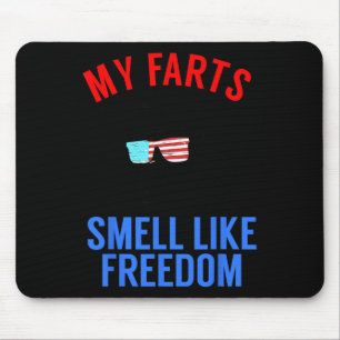 Funny July 4th Party - Funny Abe Lincoln Tee Mouse Pad