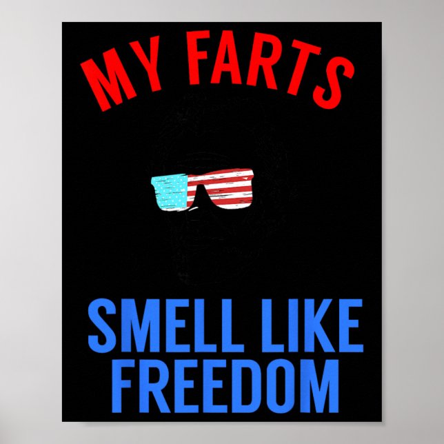 Funny July 4th Party - Funny Abe Lincoln Tee  Poster (Front)