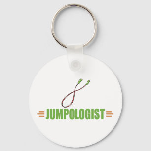 Funny Jump Roping Keychain