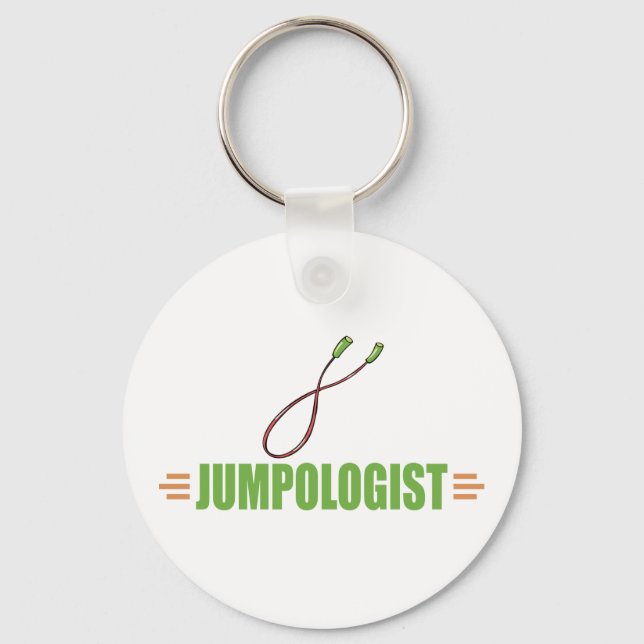 Funny Jump Roping Keychain (Front)
