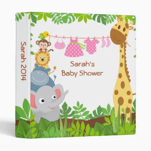 Funny Jungle Baby Animals Photo Album Binders