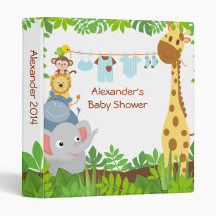 Funny Jungle Baby Animaux Photo Album Classeurs