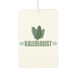 Funny Kale Lover's Car Air Freshener