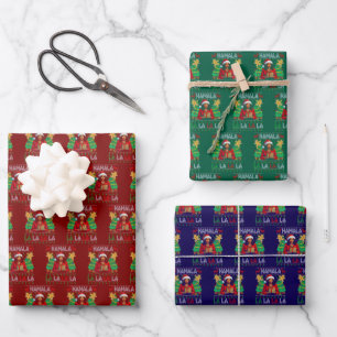 Funny Kamala Harris 2024 Christmas Women Xmas Wrapping Paper Sheet