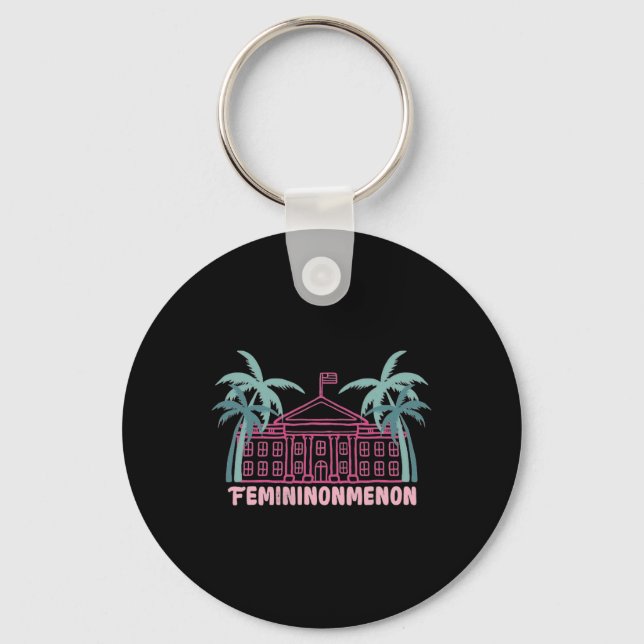 Funny Kamala Harris  Keychain (Front)