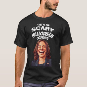 Funny Kamala Harris Scary Halloween Gag President  T-Shirt