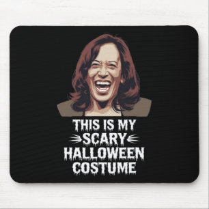 Funny Kamala Harris This Is My Scary Halloween Cos Mouse Pad