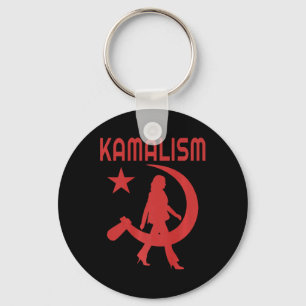 Funny Kamalism Pun  Keychain