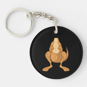 Funny Kangaroo Costume Funny Halloween Easy DIY Keychain