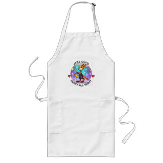 Funny kangaroo long apron