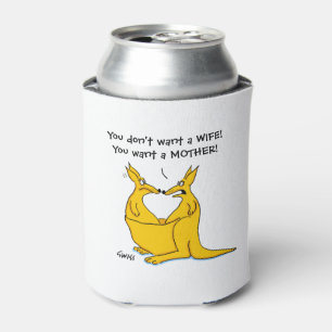 Funny Kangaroos Can Cooler