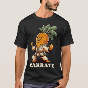 Funny Karate Carrot Carrate Karate Trainer Karate  T-Shirt