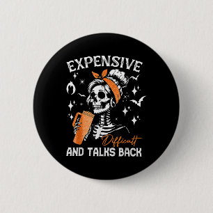 Funny Karate Design For Women Girls Karate Martial 2 Inch Round Button