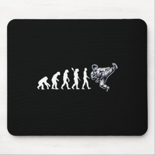 Funny Karate Evolution Martial Arts Lover Karate B Mouse Pad